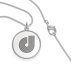 Classic "d" Single Loop Necklace