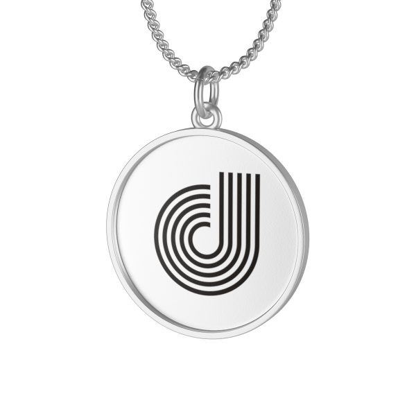 Classic "d" Single Loop Necklace - Image 11