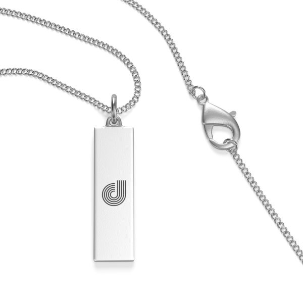 Classic "d" Single Loop Necklace - Image 13