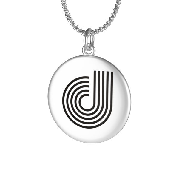 Classic "d" Single Loop Necklace - Image 17