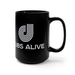 Classic Logo Black Mug (Large)