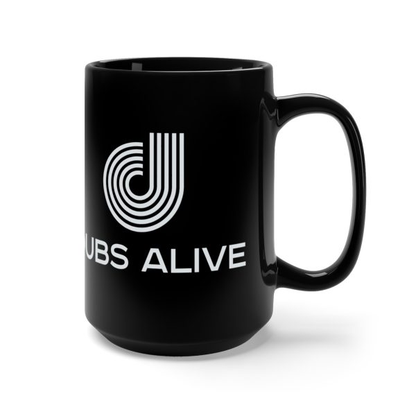 Classic Logo Black Mug (Large)