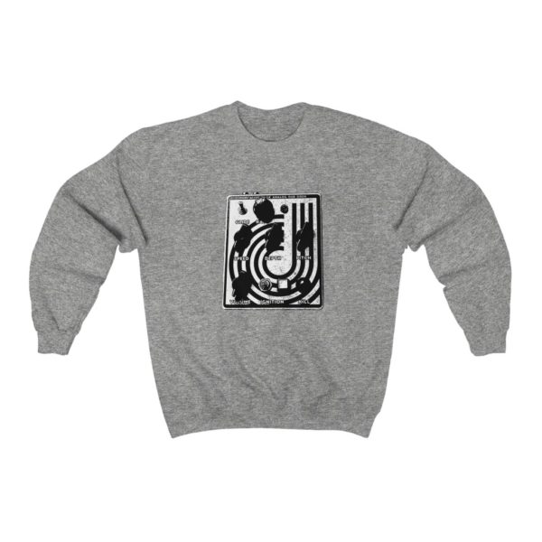 White Dub Siren Crewneck Sweatshirt - Image 3