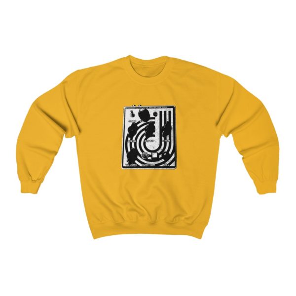 White Dub Siren Crewneck Sweatshirt - Image 4